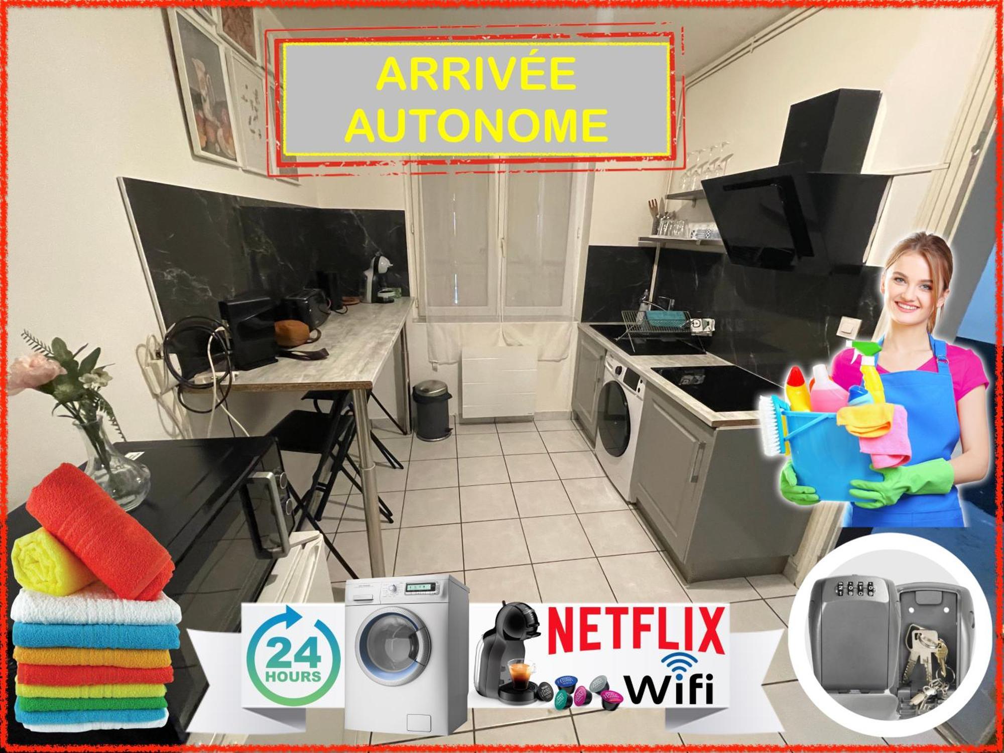 Appartamento 023 Chic & Cosy F1 23M2 Hypercentre Wifi Smart Tv Netflix Saint-Etienne  Esterno foto