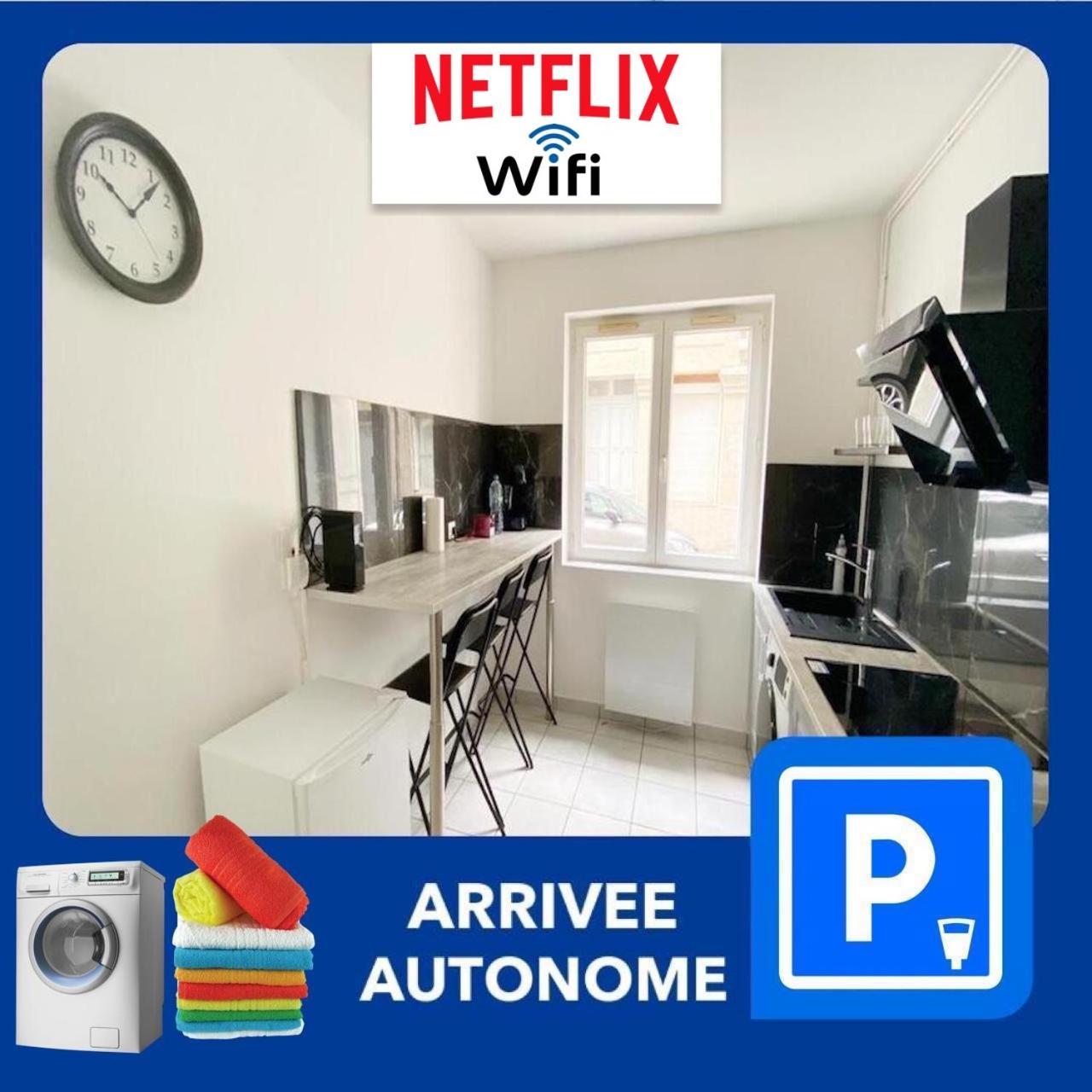 Appartamento 023 Chic & Cosy F1 23M2 Hypercentre Wifi Smart Tv Netflix Saint-Etienne  Esterno foto